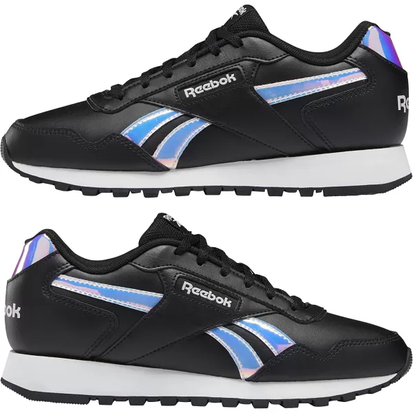 imageReebok Womens Glide Sneaker in BlackWhitePink