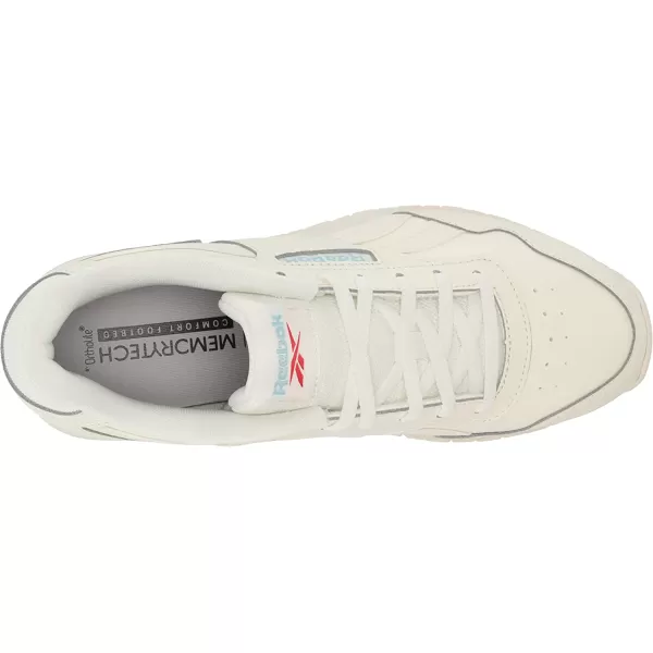 imageReebok Womens Glide Sneaker in Chalk Blue Pearl and Vector Red