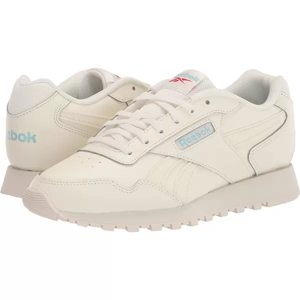 imageReebok Womens Glide Sneaker in Chalk Blue Pearl and Vector Red