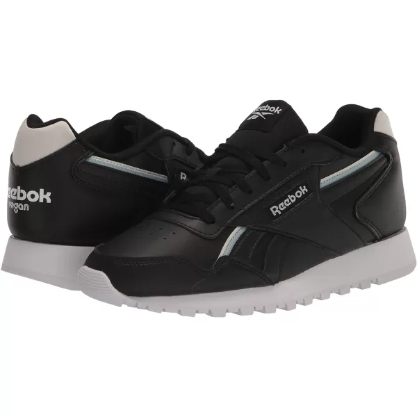 imageReebok Womens Glide SneakerVeganBlackVintage ChalkBlue Pearl