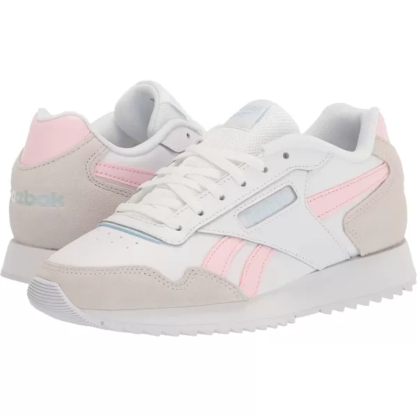 imageReebok Womens Glide SneakerWhitePure GreyPorcelain Pink