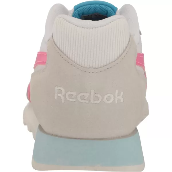 imageReebok Womens Glide SneakerWhitePure GreyRadiant Aqua