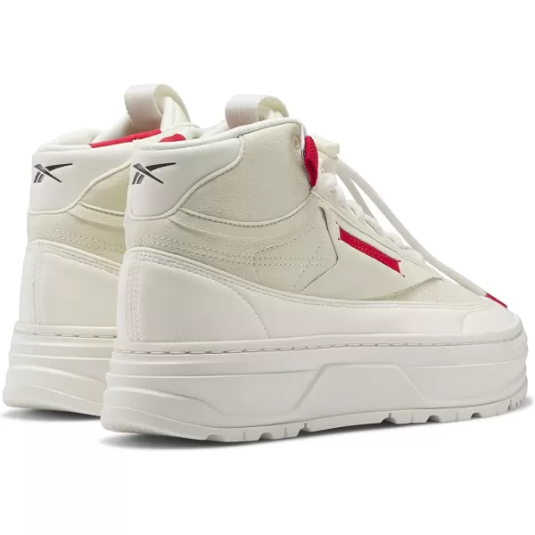 imageReebok Womens HP3406 Sneaker Vintage ChalkVector RedCore Black 8