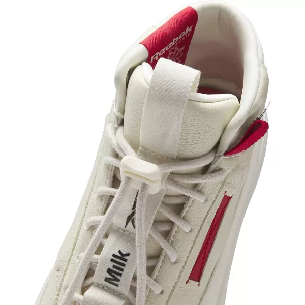 imageReebok Womens HP3406 Sneaker Vintage ChalkVector RedCore Black 8