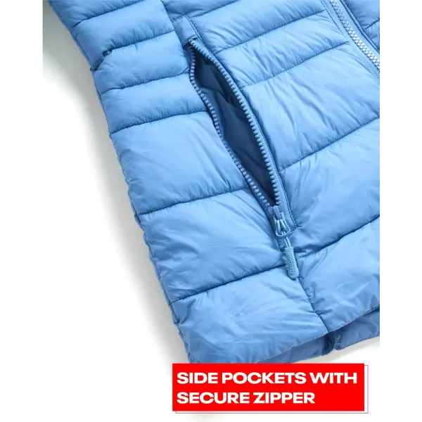 imageReebok Womens Jacket  Lightweight Puffer Parka Coat  Casual Jacket for Women SXLHoops Blue