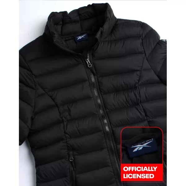 imageReebok Womens Jacket  Lightweight Puffer Parka Coat  Casual Jacket for Women SXLPremium Black