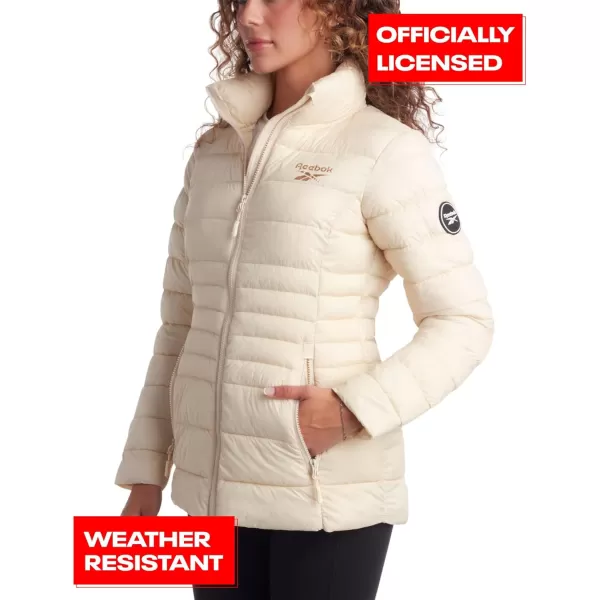 imageReebok Womens Jacket  Lightweight Puffer Parka Coat  Casual Jacket for Women SXLStucco