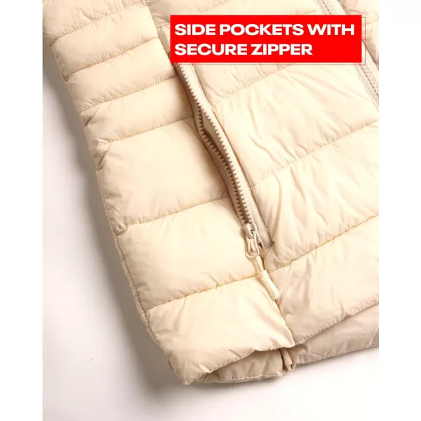 imageReebok Womens Jacket  Lightweight Puffer Parka Coat  Casual Jacket for Women SXLStucco