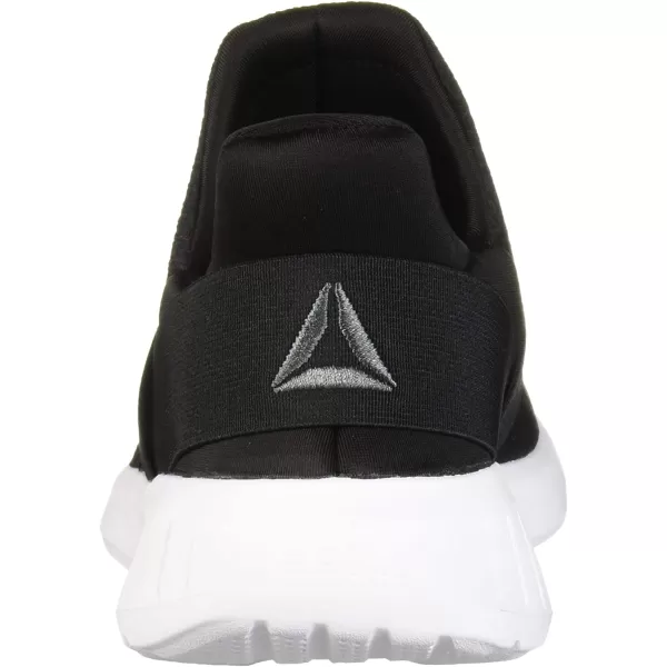 imageReebok Womens Lite Slip on Running ShoeBlackWhiteGrey