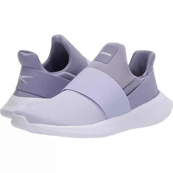 imageReebok Womens Lite Slip on Running ShoeViolet HazeWild LilacWhite