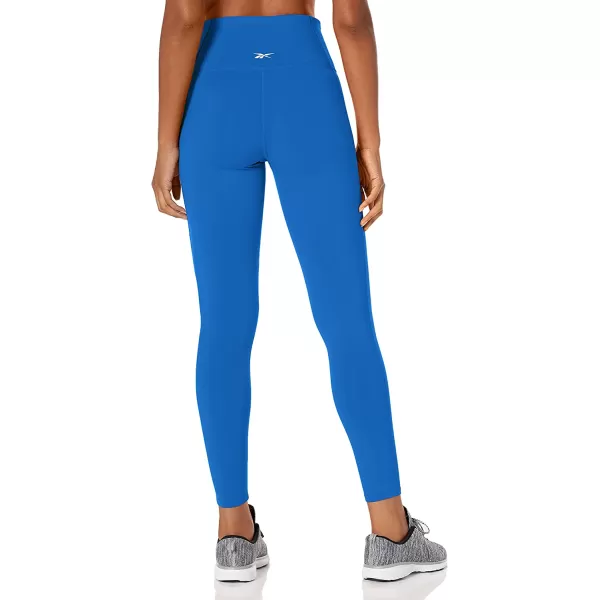 imageReebok Womens Lux HighRise LeggingsVector BlueSide Pocket
