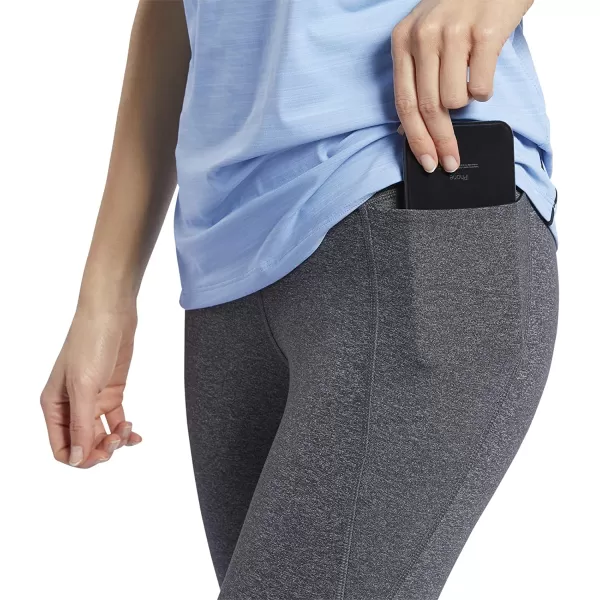 imageReebok Womens Lux Highrise Training Tights 20  Dark Grey Heather