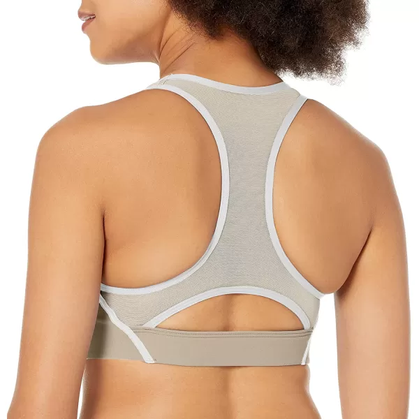 imageReebok Womens Lux Racerback Sports Bra  Medium Support Boulder Grey