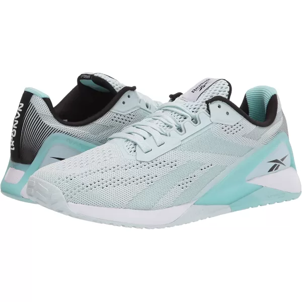 imageReebok Womens Nano X1 Cross TrainerChalk BlueDigital GlowWhite