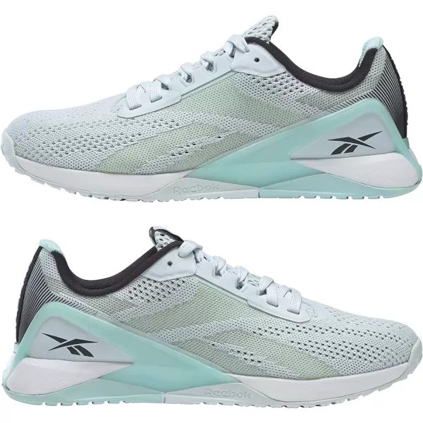 imageReebok Womens Nano X1 Cross TrainerChalk BlueDigital GlowWhite