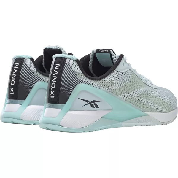 imageReebok Womens Nano X1 Cross TrainerChalk BlueDigital GlowWhite