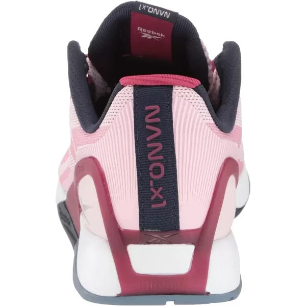 imageReebok Womens Nano X1 Cross TrainerFrost BerryPunch BerryVector Navy