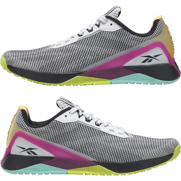 imageReebok Womens Nano X1 Cross TrainerFtwr WhiteCore BlackPursuit Pink