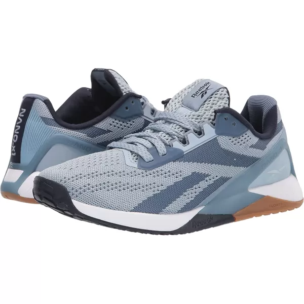 imageReebok Womens Nano X1 Cross TrainerGable GreyBlue SlateVector Navy