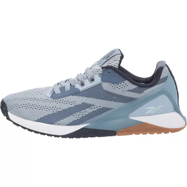 imageReebok Womens Nano X1 Cross TrainerGable GreyBlue SlateVector Navy