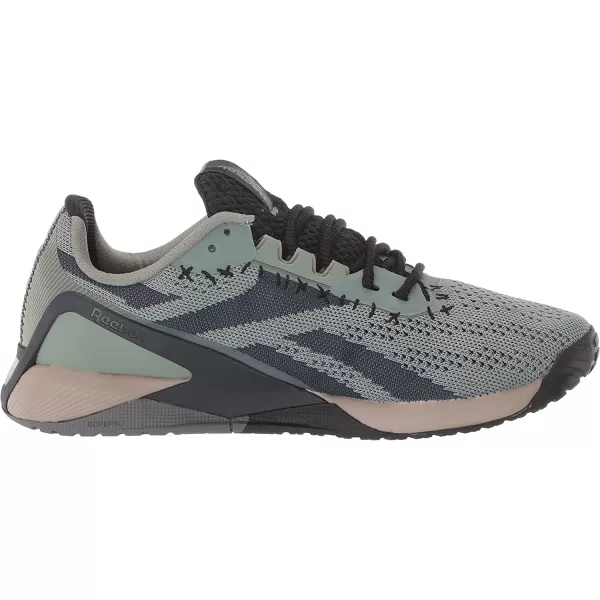 imageReebok Womens Nano X1 Cross TrainerHarmony GreenBlackPure Grey