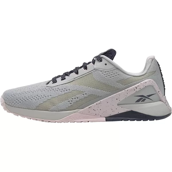 imageReebok Womens Nano X1 Cross TrainerPure Grey 2Vector NavyFrost Berry