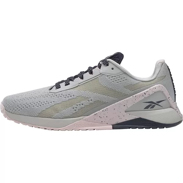 imageReebok Womens Nano X1 Cross TrainerPure Grey 2Vector NavyFrost Berry