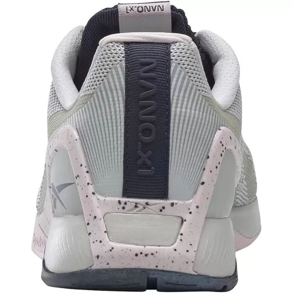 imageReebok Womens Nano X1 Cross TrainerPure Grey 2Vector NavyFrost Berry