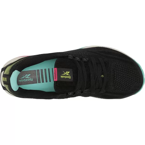 imageReebok Womens Nano X1 Cross TrainerVegan CollectionBlackPinkBlue