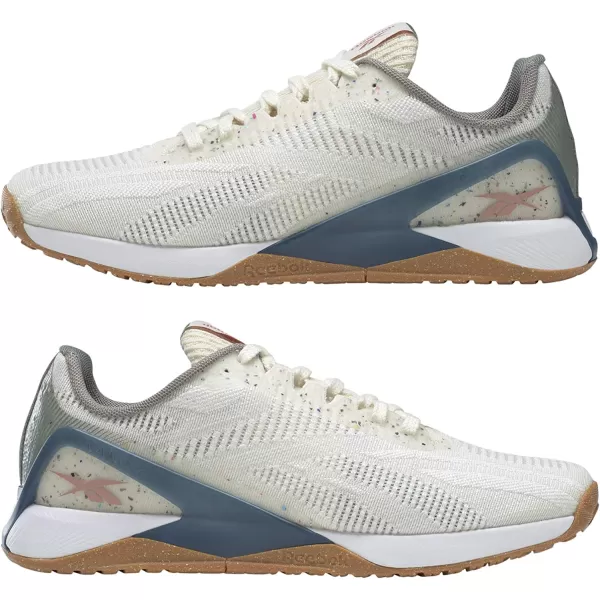 imageReebok Womens Nano X1 Cross TrainerWhiteHarmony GreenBrave Blue
