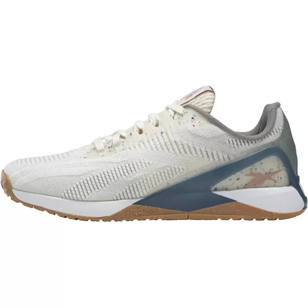 imageReebok Womens Nano X1 Cross TrainerWhiteHarmony GreenBrave Blue
