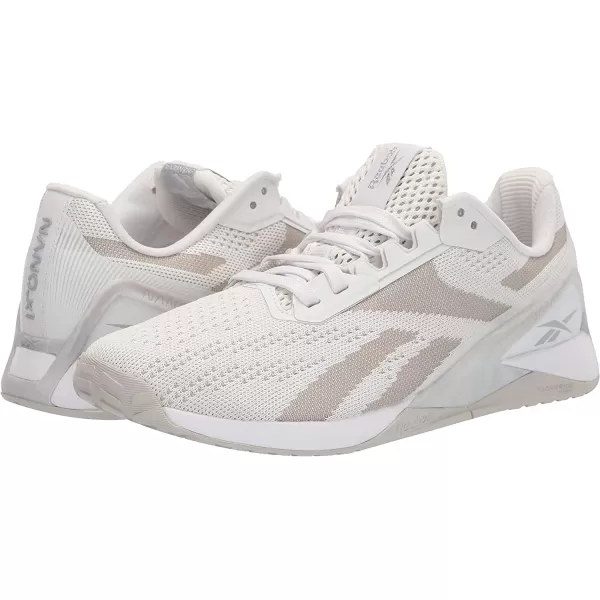 imageReebok Womens Nano X1 Cross TrainerWhitePure Grey
