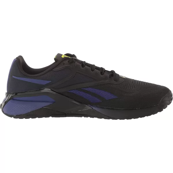 imageReebok Womens Nano X2 Cross TrainerBlackBold PurpleChalk