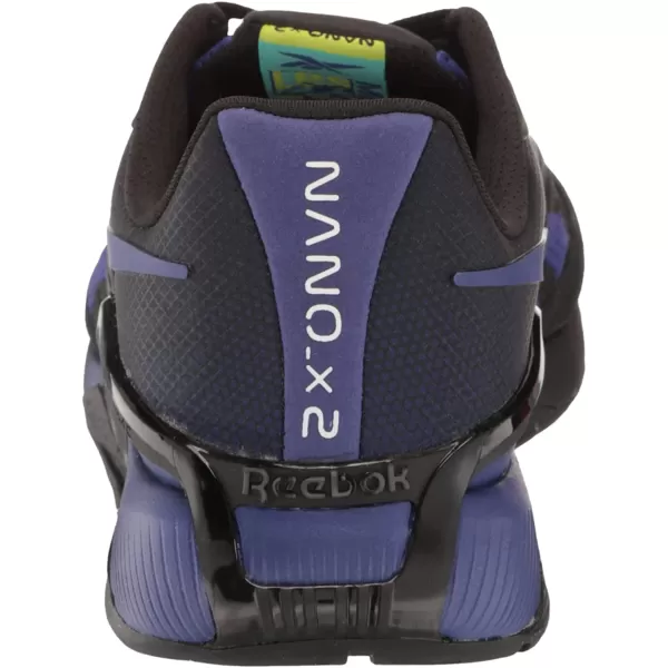 imageReebok Womens Nano X2 Cross TrainerBlackBold PurpleChalk