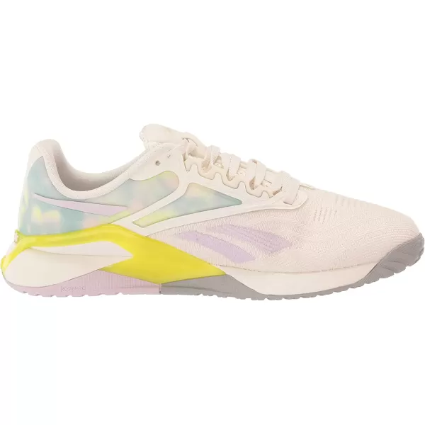 imageReebok Womens Nano X2 Cross TrainerChalkQuartz GlowAcid Yellow