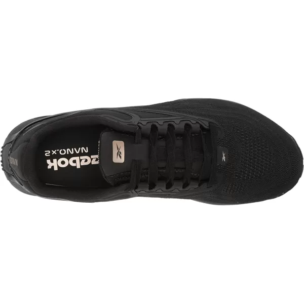 imageReebok Womens Nano X2 Cross TrainerCore BlackPure GreyRose Gold