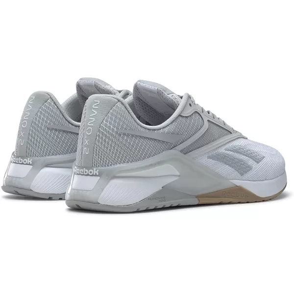 imageReebok Womens Nano X2 Cross TrainerPure GreyWhiteGum