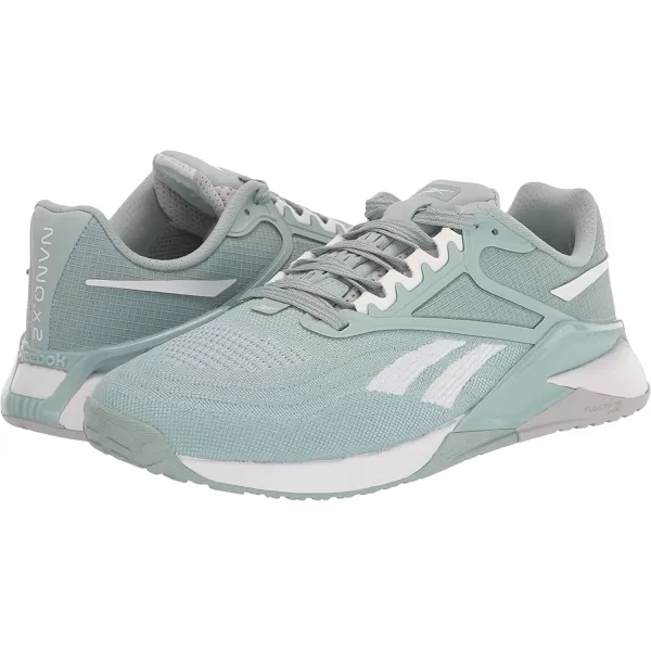 imageReebok Womens Nano X2 Cross TrainerSeaside GreyPure GreyWhite