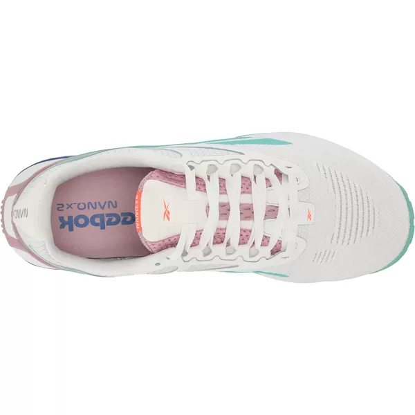 imageReebok Womens Nano X2 Cross TrainerWhiteSemi Classic Teal