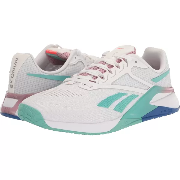imageReebok Womens Nano X2 Cross TrainerWhiteSemi Classic Teal