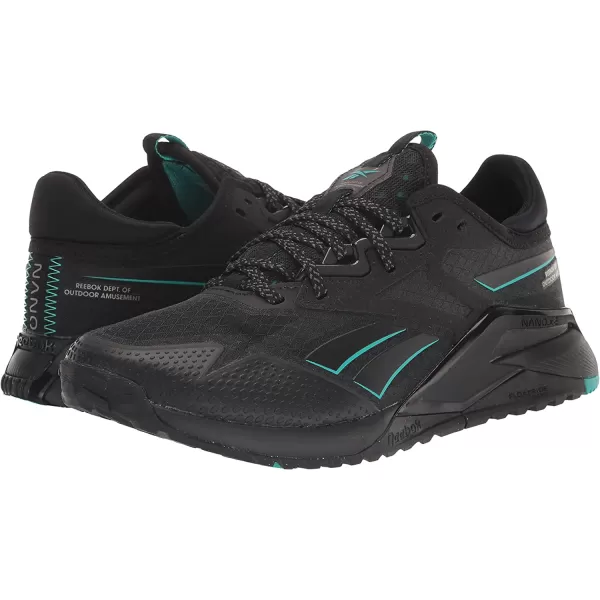 imageReebok Womens Nano X2 Tr Adventure Cross TrainerCore BlackClassic TealPure Grey