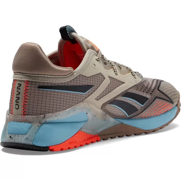 imageReebok Womens Nano X2 Tr Adventure Cross TrainerModern BeigeTaupeOrange Flare