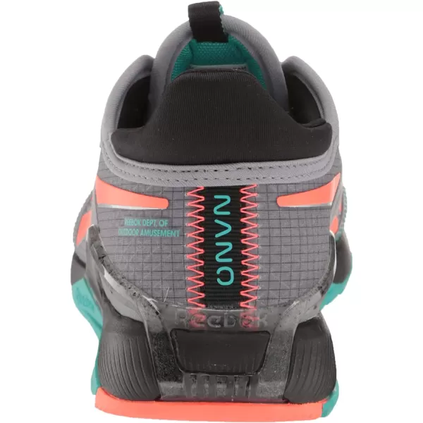 imageReebok Womens Nano X2 Tr Adventure Cross TrainerPure GreyBlackClassic Teal