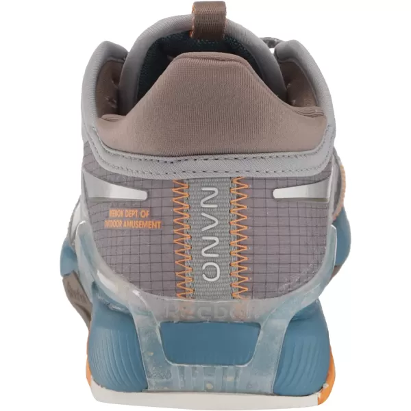 imageReebok Womens Nano X2 Tr Adventure Cross TrainerPure GreyTrek GreySteely Blue