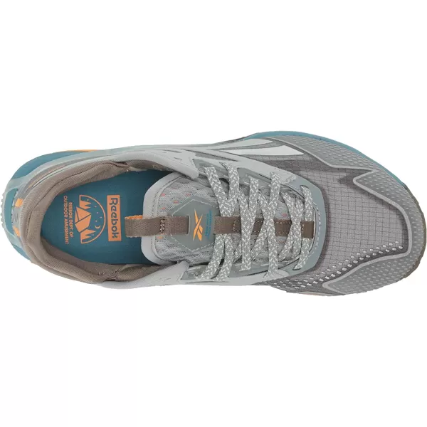 imageReebok Womens Nano X2 Tr Adventure Cross TrainerPure GreyTrek GreySteely Blue