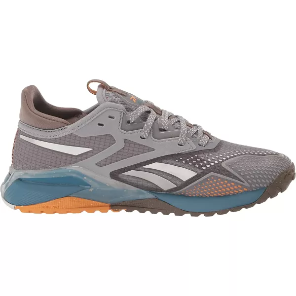 imageReebok Womens Nano X2 Tr Adventure Cross TrainerPure GreyTrek GreySteely Blue