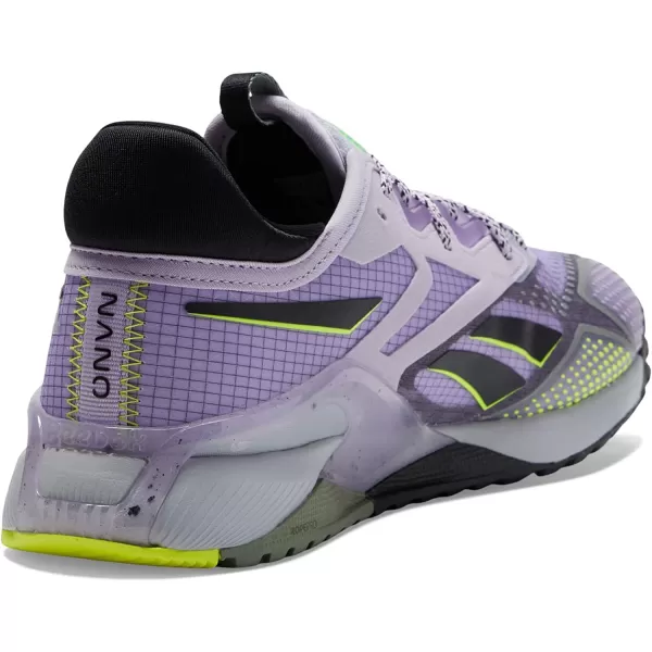 imageReebok Womens Nano X2 Tr Adventure Cross TrainerPurple OasisHarmony GreenBlack