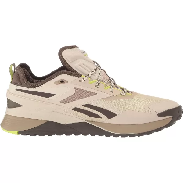 imageReebok Womens Nano X3 Adventure SneakerStucooGroutLaser Lime