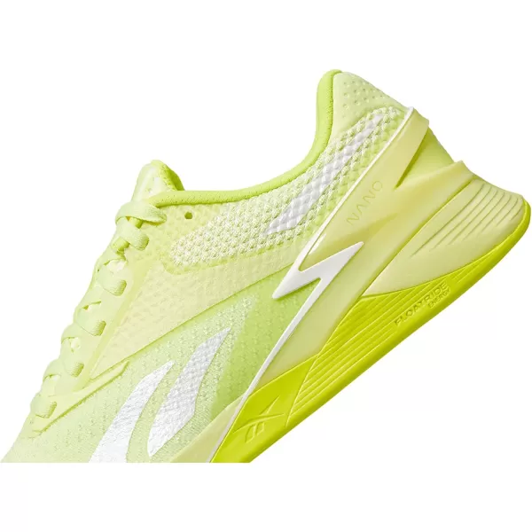 imageReebok Womens Nano X3 Cross TrainerEnergy GlowSolar Acid YellowWhite