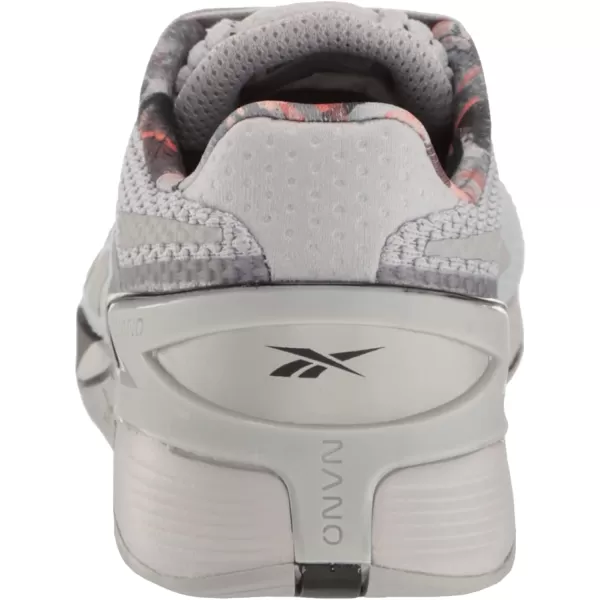 imageReebok Womens Nano X3 Cross TrainerPure GreyBlackBurnt Orange